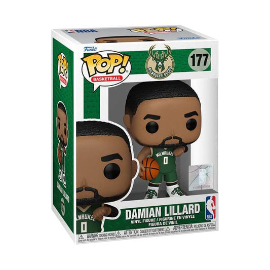 177 Damian Lillard Milwaukee Bucks NBA Legends Funko POP PRESALE