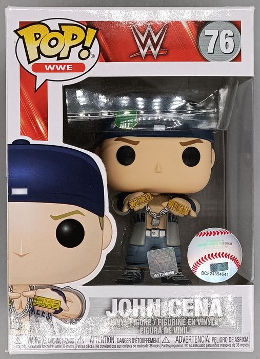 76 John Cena (Dr. of Thuganomics) - WWE - Box Damaged Funko POP