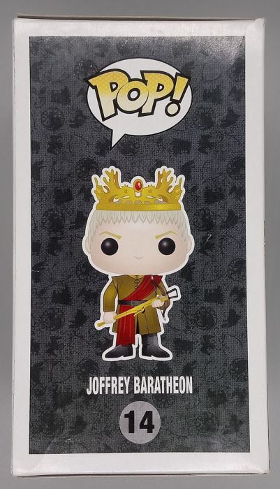 14 Joffrey Baratheon - Game of Thrones - Box Damaged Funko POP