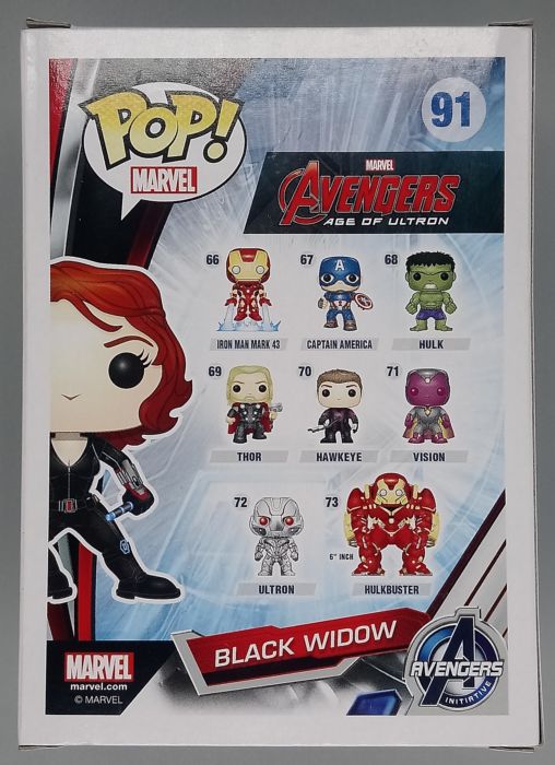 91 Black Widow - Marvel Avengers: Age of Ultron Funko POP