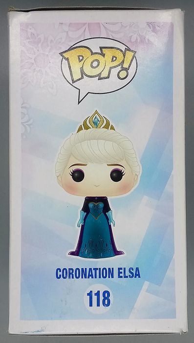 118 Coronation Elsa - Disney Frozen Funko POP - Box Damaged