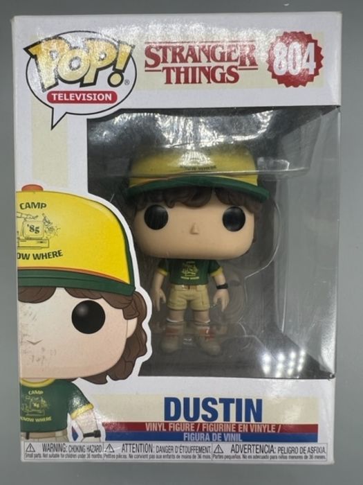 804 Dustin (Camp) - Stranger Things - Box Damaged Funko POP