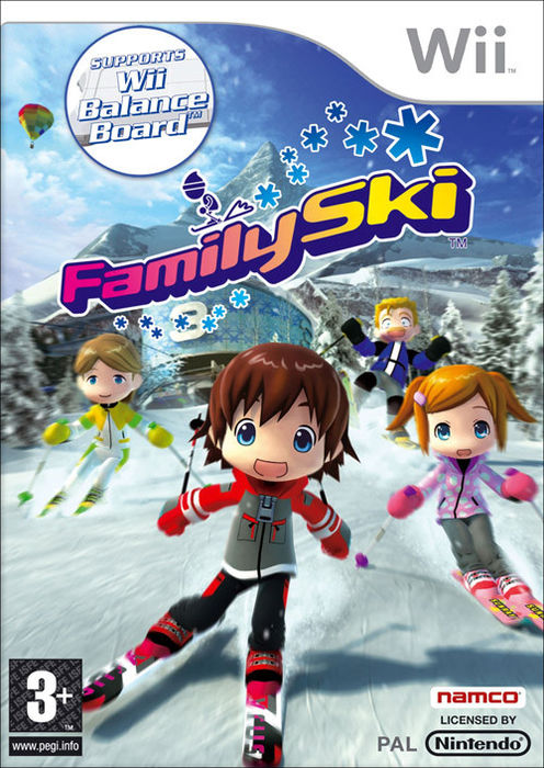 Family Ski for Nintendo Wii and Wii-U Nintendo