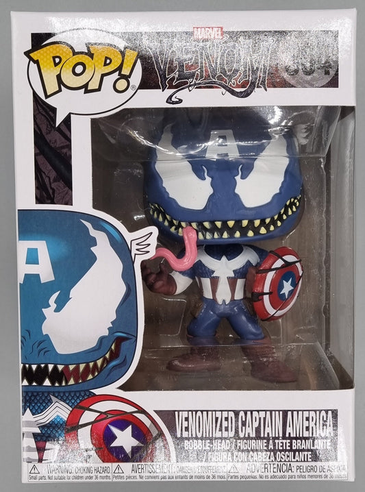 364 Venomized Captain America - Marvel Venom Funko POP