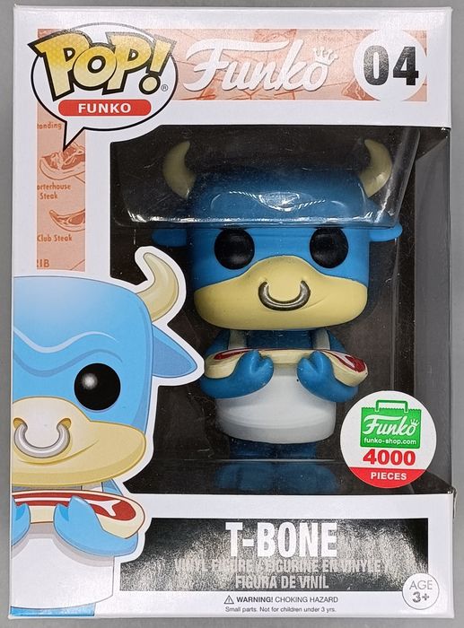 04 T-Bone (Blue) - Funko (Originals) - 4-000pc LE Funko POP Funko