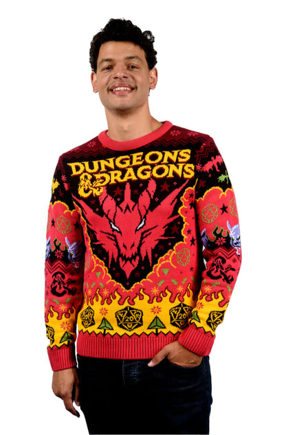 Dungeons & Dragons Christmas Jumper (Size XL)