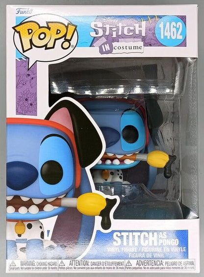 1462 Stitch (as Pongo) Disney Lilo & Stitch 101 Dalmations Funko POP - Brand New Funko