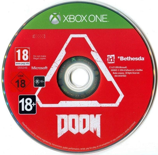 Doom for Microsoft Xbox One (XB1) - [Just Disc] Xbox