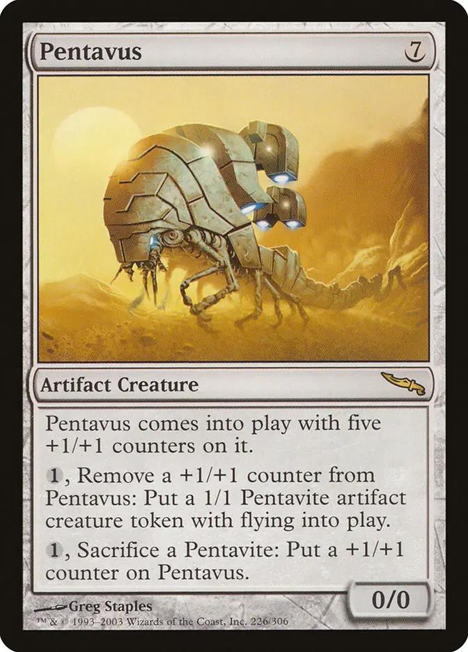 226 - Pentavus - Mirrodin - Normal - Magic: The Gathering Card