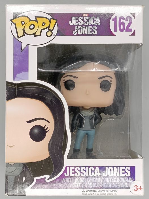 162 Jessica Jones - Marvel - Funko POP - Box Damaged - FanofThings.co.uk