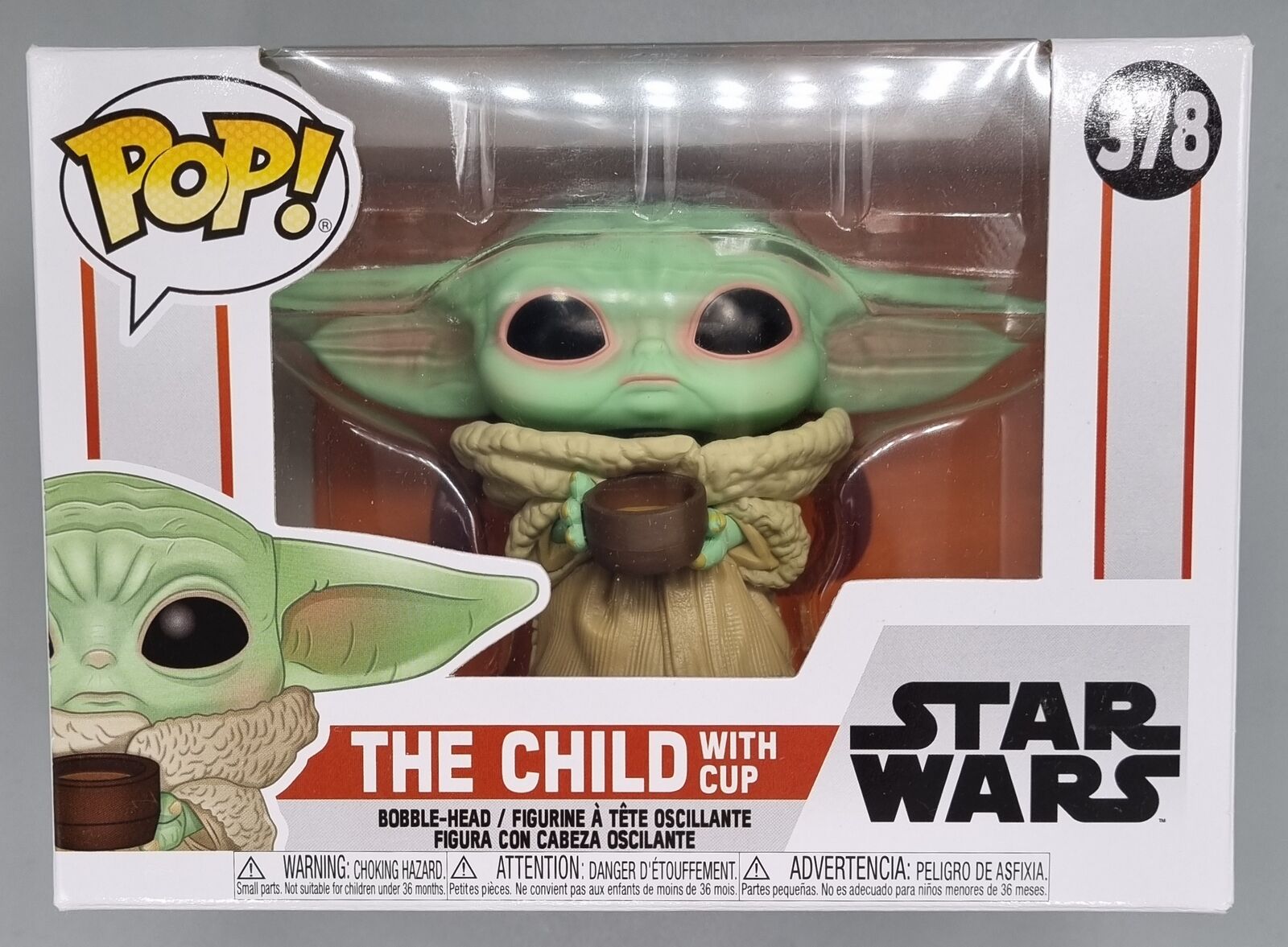 378 The Child (with Cup) - Star Wars The Mandalorian Funko POP