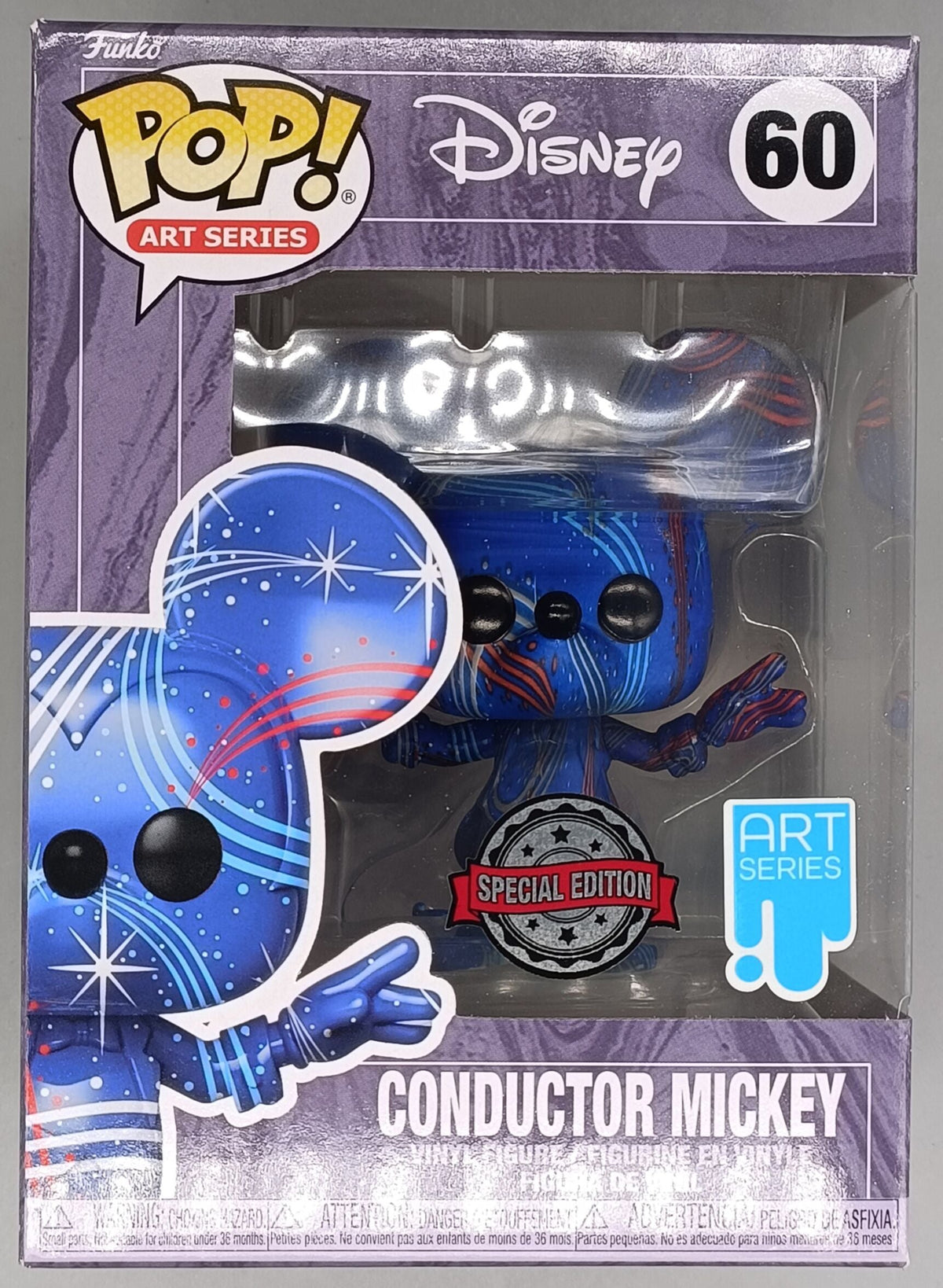 60 Conductor Mickey - Art Series - Disney Funko POP - Box Damaged Funko