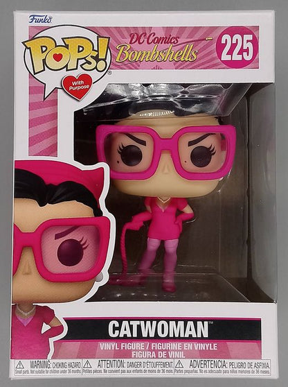 225 Catwoman (BCA) - DC Bombshells - BCA Pink - Box Damaged Funko POP