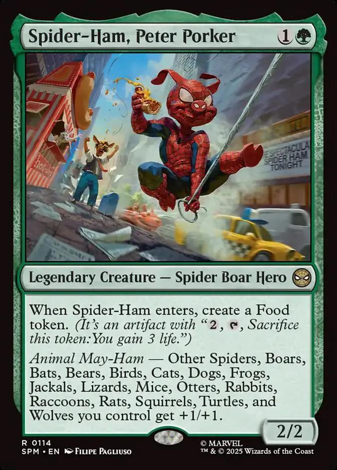 114 - Spider-Ham, Peter Porker - Marvel's Spider-Man - Normal
