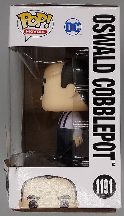 1191 Oswald Cobblepot (w/o Coat) Chase DC The Batman Box Damaged Funko POP