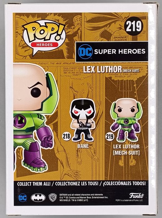219 Lex Luthor (Mech Suit) - DC Legion of Collectors Funko POP