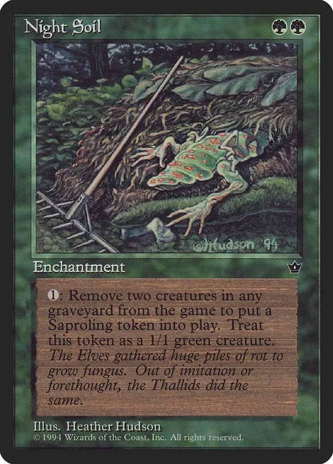 71b - Night Soil - Fallen Empires - Normal - Magic: The Gathering Card