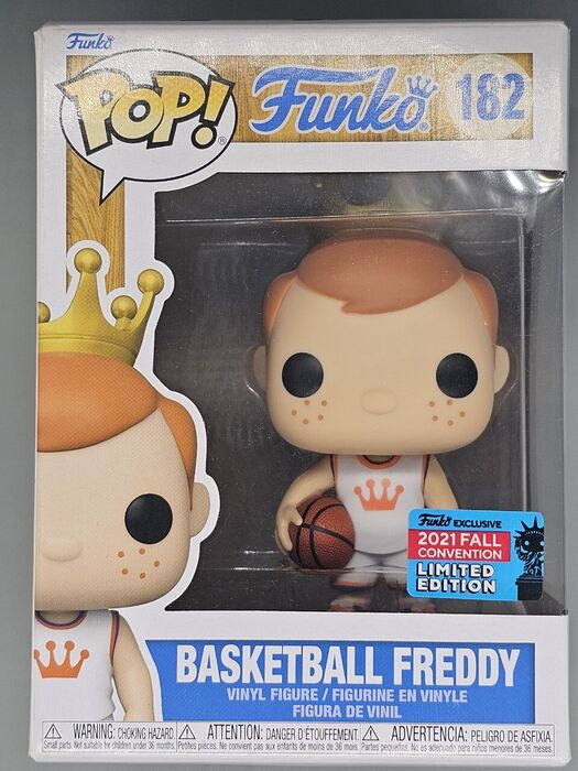 182 Basketball Freddy Funko (Freddy) 2021 Con - Box Damaged Funko POP