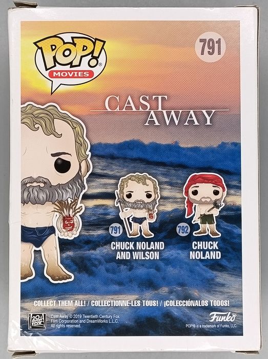 791 Chuck Noland (and Wilson) - Cast Away - Box Damaged Funko POP