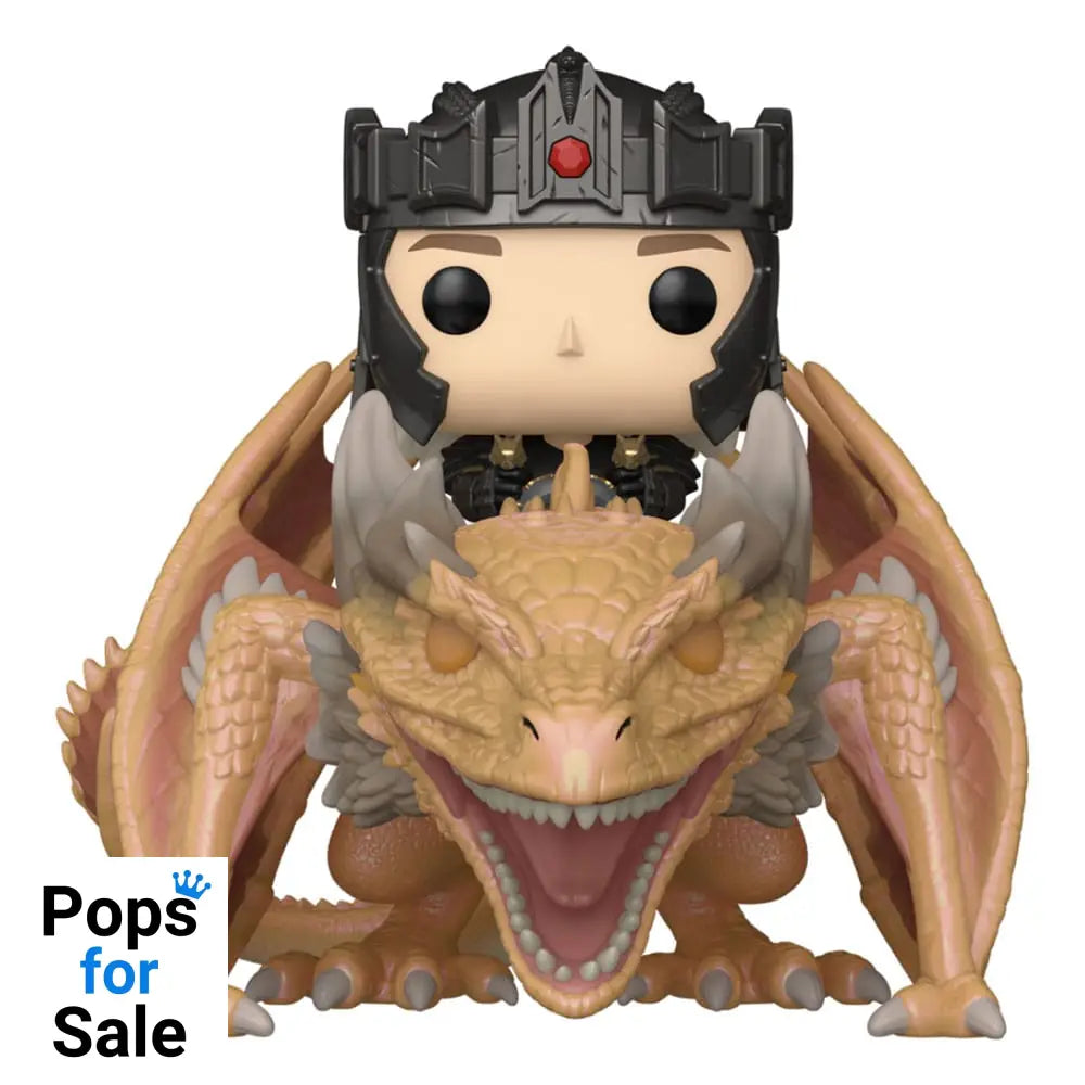 135 Aegon Targaryen with Sunfyre - Rides House of the Dragon Funko POP - Brand New