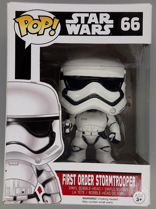 66 First Order Stormtrooper - Star Wars - Box Damaged Funko POP Funko