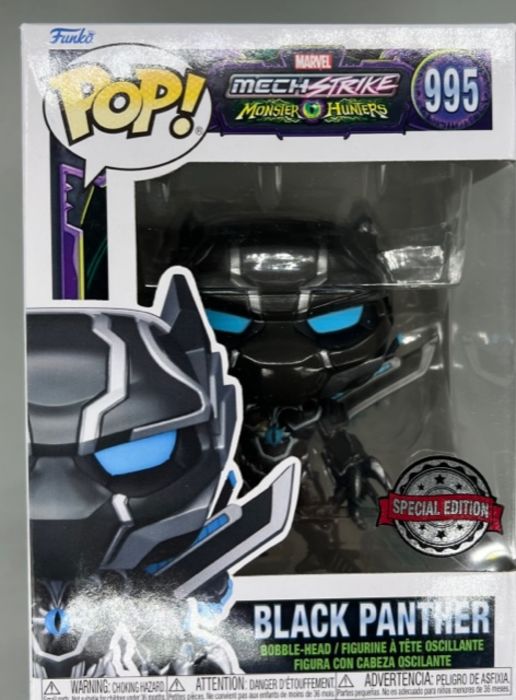 995 Black Panther - Marvel Mech Strike Monster Hunters Funko POP Funko