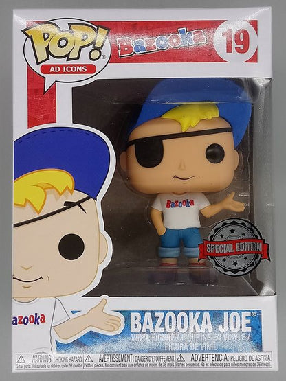 19 Bazooka Joe - Ad Icons - Box Damaged Funko POP