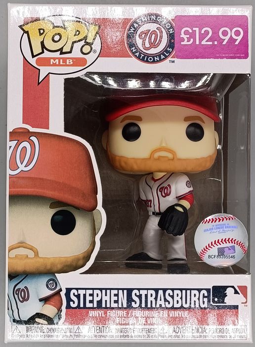 66 Stephen Strasburg - MLB Baseball Washington Natio Box Damaged Funko POP