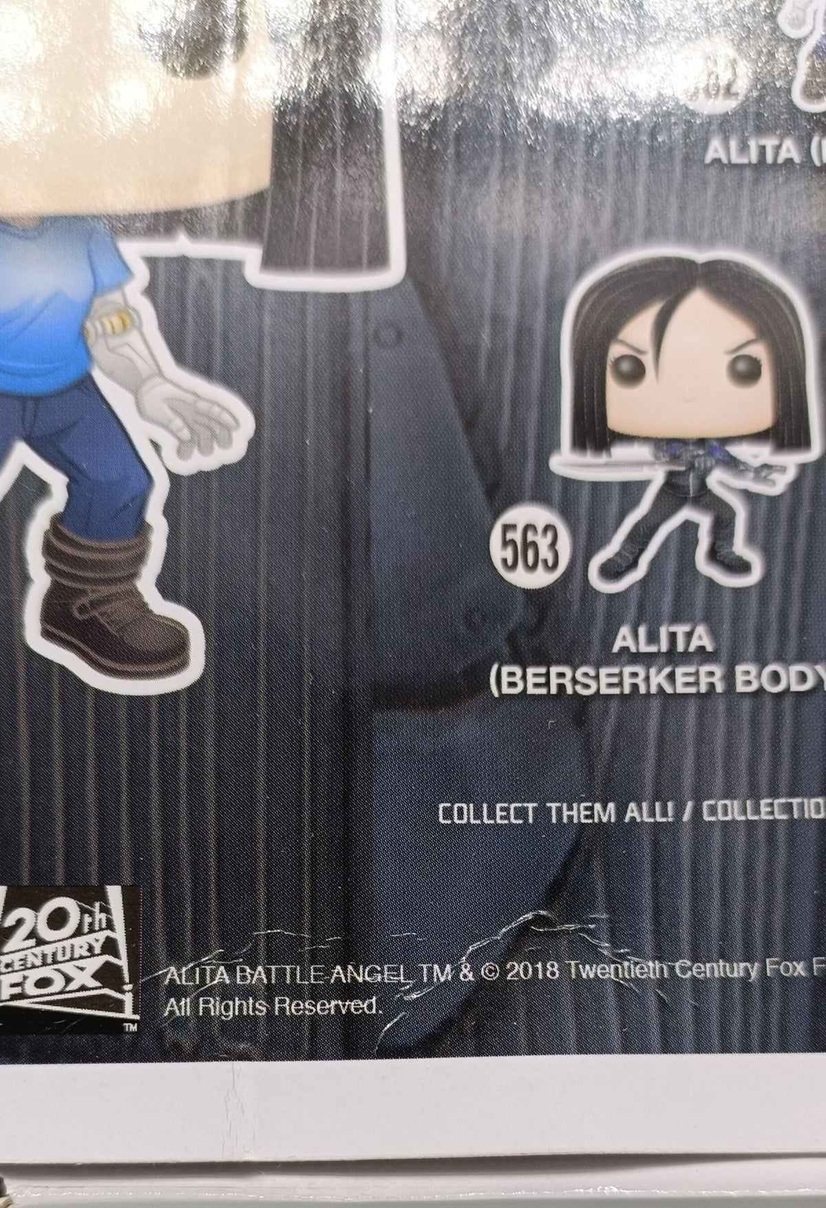 562 Alita (Doll Body) - Alita Battle Angel - Funko POP - Box Damaged