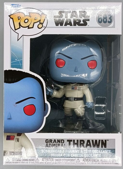 683 Grand Admiral Thrawn - Star Wars Ahsoka - Brand New Funko POP