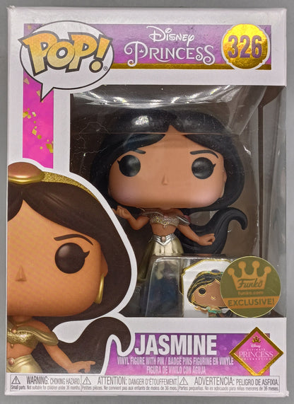 326 Jasmine (Gown, Ultimate Princess) Disney Aladdin Box Damaged Funko POP Funko