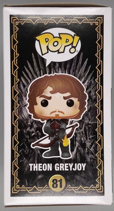 81 Theon Greyjoy - Game of Thrones - Box Damaged Funko POP