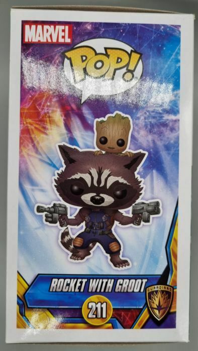 211 Rocket with Groot Marvel MCC Guardians of the Galaxy 2 Funko POP