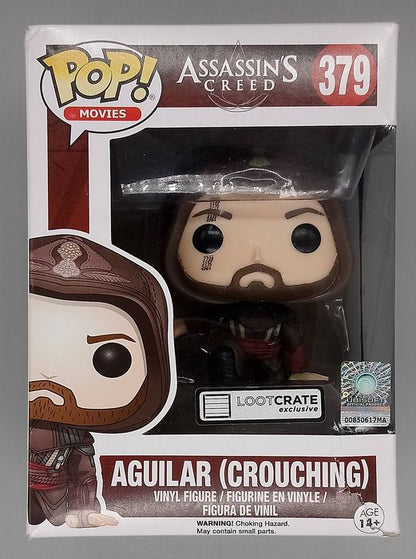 379 Aguilar (Crouching) - Assassins Creed - Box Damaged Funko POP Funko