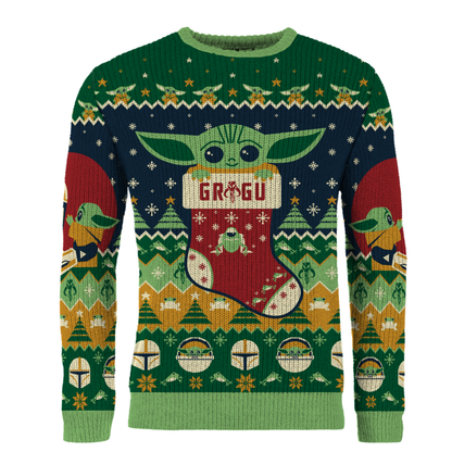 Star Wars Baby Yoda Christmas Jumper (Size XXXL)