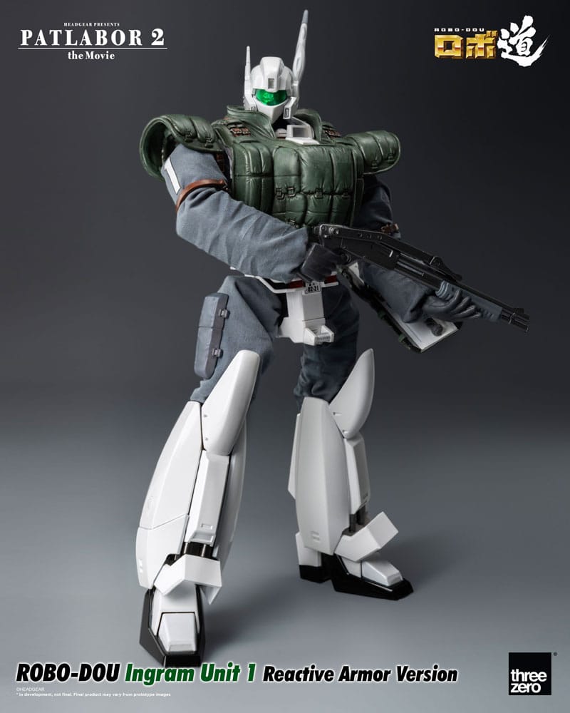 Patlabor 2: The Movie Robo-Dou Action Figure Ingram Unit 1 Reactive Armor Version 23 cm - FanofThings.co.uk