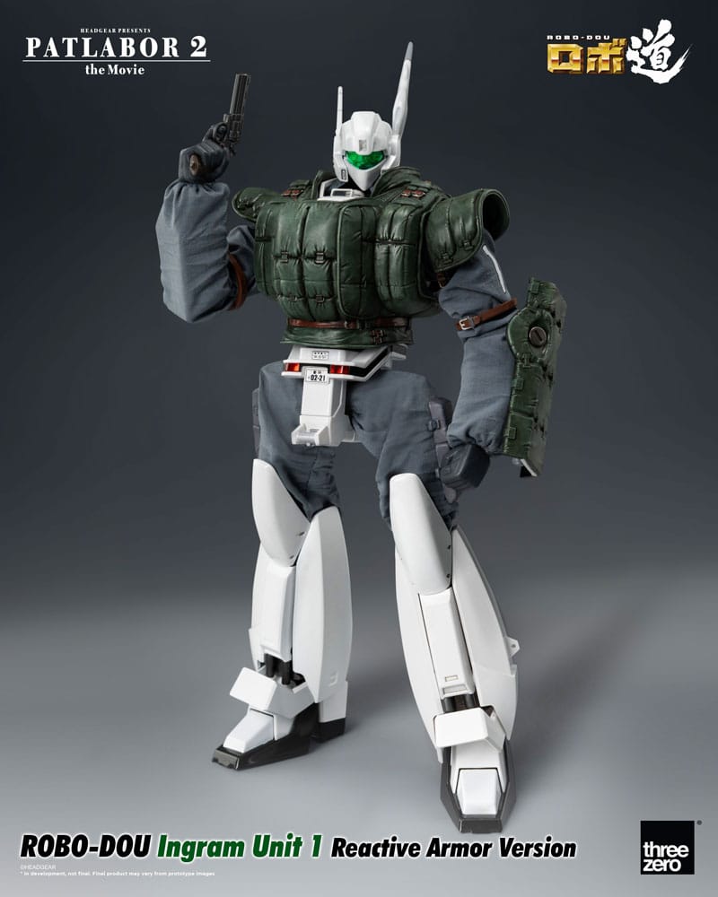 Patlabor 2: The Movie Robo-Dou Action Figure Ingram Unit 1 Reactive Armor Version 23 cm - FanofThings.co.uk