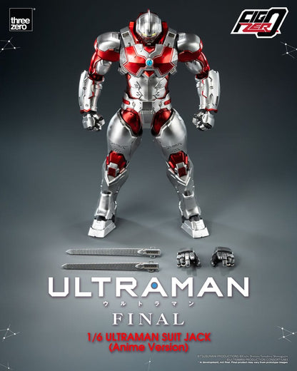 Ultraman Final FigZero Action Figure 1/6 Ultraman Suit Jack Anime Version 35 cm ThreeZero