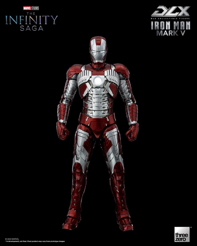 Infinity Saga DLX Action Figure 1/12 Iron Man Mark 5 17 cm - FanofThings.co.uk