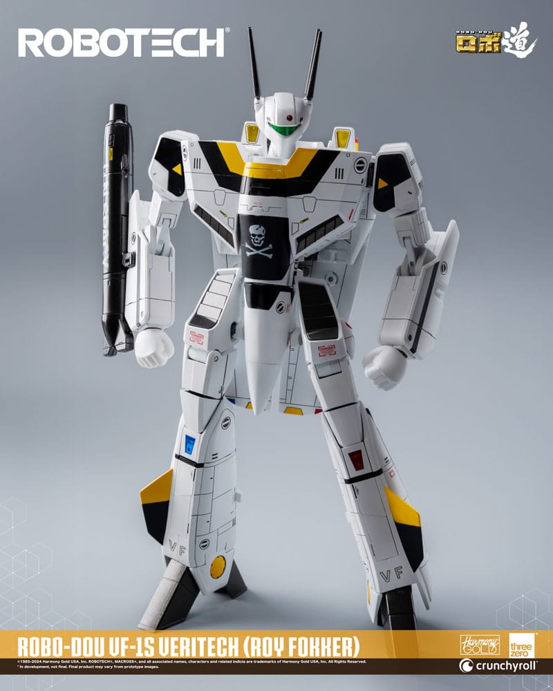 Robotech Action Figure ROBO-DOU VF-1S Veritech (Roy Fokker) 20 cm - FanofThings.co.uk