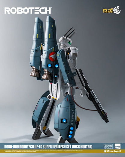 Robotech Robo-Dou Action Figure VF-1S Super Veritech Set (Rick Hunter) 20 cm