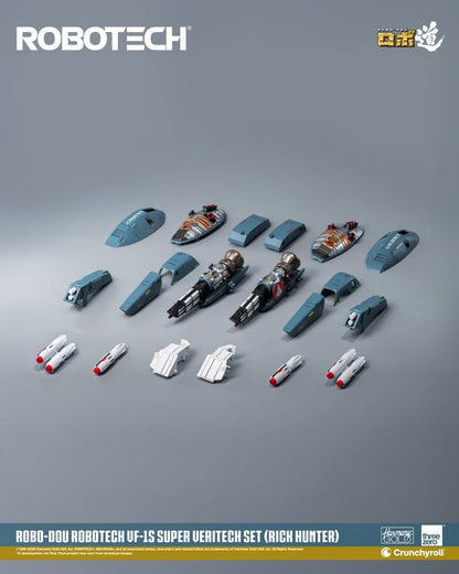 Robotech Robo-Dou Action Figure VF-1S Super Veritech Set (Rick Hunter) 20 cm