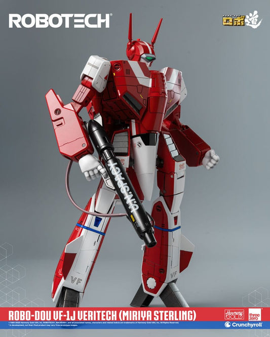 Robotech Action Figure ROBO-DOU VF-1J Veritech (Miriya Sterling) 20 cm - FanofThings.co.uk