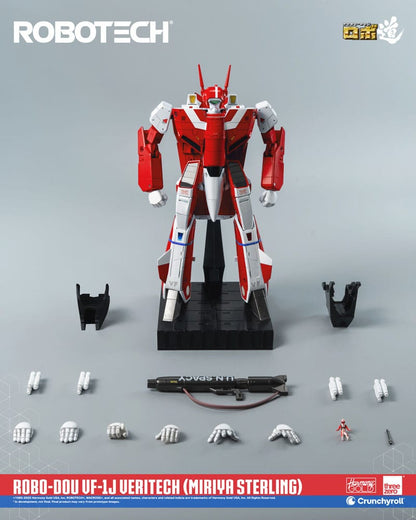 Robotech Action Figure ROBO-DOU VF-1J Veritech (Miriya Sterling) 20 cm - FanofThings.co.uk