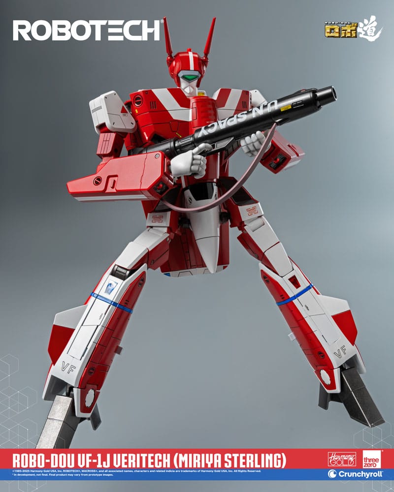Robotech Action Figure ROBO-DOU VF-1J Veritech (Miriya Sterling) 20 cm - FanofThings.co.uk