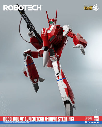 Robotech Action Figure ROBO-DOU VF-1J Veritech (Miriya Sterling) 20 cm - FanofThings.co.uk