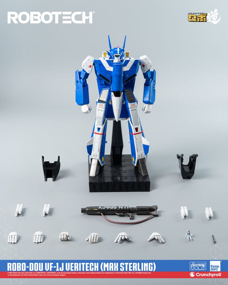 Robotech Action Figure ROBO-DOU VF-1J Veritech (Max Sterling) 20 cm ThreeZero