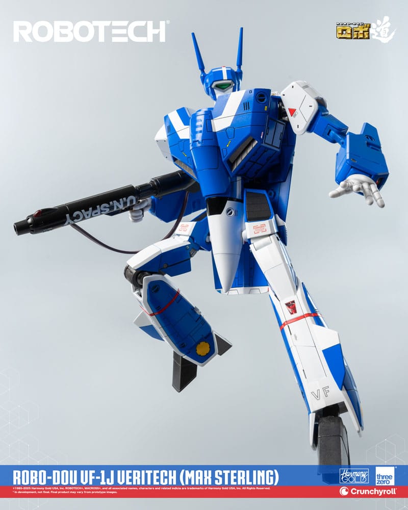 Robotech Action Figure ROBO-DOU VF-1J Veritech (Max Sterling) 20 cm - FanofThings.co.uk