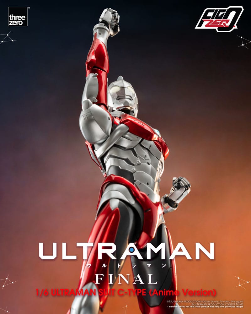 Ultraman FigZero Action Figure 1/6 Ultraman Suit C-Type (Anime Version) 31 cm Action figures