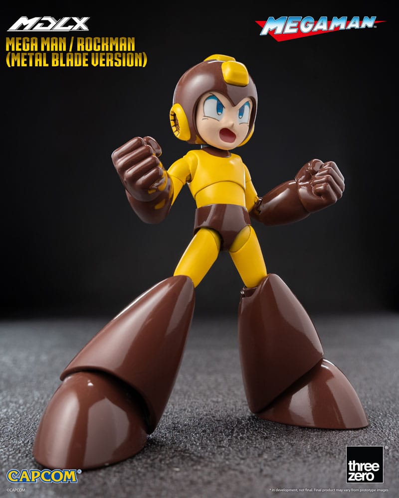 Mega Man MDLX Action Figure Mega Man / Rockman (Metal Blade Version) 10 cm - FanofThings.co.uk